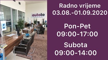 Radno vrijeme u vrijeme godišnjih odmora